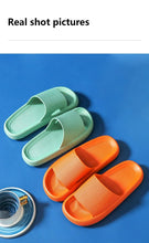 Load image into Gallery viewer, Unisex Thicker Comfortable Slippers For Men And Women Home Bathroom Bath Couple Thick Bottom Home Slippers Soft Sole Slide Sandals Leisure Shower Quick Drying Bathroom Non-Slip Massage Pool Gym House Slipper