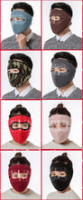 Load image into Gallery viewer, Unisex Winter Warm Mask Face Shield Cycling Caps for Outdoor Fishing Breathable Mask with HD Anti-fog Goggles Fleece Warm Scarf Sport Bandana Scarf Fishing Cycling Hiking Face Cover Neck Balaclava Neck Gaiter Warmer Face Mask