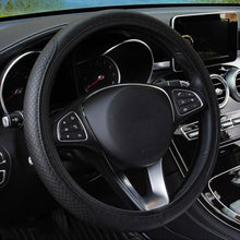 Load image into Gallery viewer, Universal Car Steering Wheel Cover Skid Proof Auto Steering- Wheel Cover Anti-Slip Embossing Leather Auto Car Steering Wheel Cover Auto Steering- Wheel Cover Microfiber Leather Viscose Breathable Anti-Slip Anti-Slip Embossing Car-styling Car Accessories