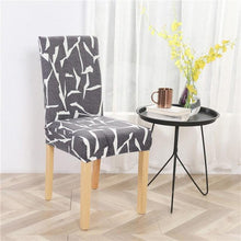 Load image into Gallery viewer, Universal Chair Cover Removable Washable Seat Chair Covers Protector Slipcovers For Hotel Banquet Restaurant Dining Room Cover Stretch Polyester Parsons Chair Slipcover Removable Washable Kitchen Chair Protector