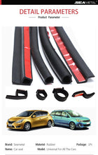 Load image into Gallery viewer, Universal Self Adhesive Auto Rubber Weather Draft Seal Strip Weather-strip for Car Window and Door Car Door Seal Strip Auto Stickers Rubber Noise Insulation Anti-Dust Soundproofing Sealing Strips Interior Accessories