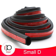 Load image into Gallery viewer, Universal Self Adhesive Auto Rubber Weather Draft Seal Strip Weather-strip for Car Window and Door Car Door Seal Strip Auto Stickers Rubber Noise Insulation Anti-Dust Soundproofing Sealing Strips Interior Accessories