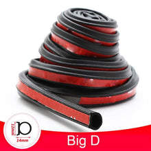 Load image into Gallery viewer, Universal Self Adhesive Auto Rubber Weather Draft Seal Strip Weather-strip for Car Window and Door Car Door Seal Strip Auto Stickers Rubber Noise Insulation Anti-Dust Soundproofing Sealing Strips Interior Accessories
