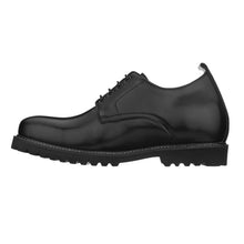 Load image into Gallery viewer, CALTO S9118 - 3" Taller Black Leather Elevator Work Shoes