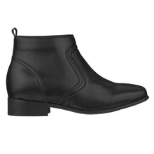Load image into Gallery viewer, CALTO - G99809 - 3.2 Inches Taller (Black) - Zipper Boots