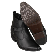 Load image into Gallery viewer, CALTO - T8112 - 3.3 Inches Taller (Black) - Zipper Boots