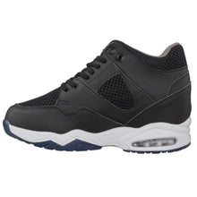 Load image into Gallery viewer, CALTO Black Elevator Sneakers - 3.4 Inches - H329082
