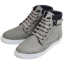 Load image into Gallery viewer, CALTO - T53120 - 2.6 Inches Taller (Nubuck Grey) - High top sneak-boot