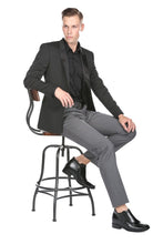 Load image into Gallery viewer, CALDEN - K99805 - 3.2 Inches Taller (Black) Zipper Boots