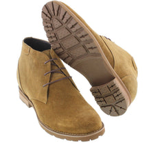 Load image into Gallery viewer, CALTO Brown Nubuck Leather Dress Boots - Three Inches - T65561