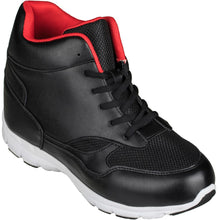 Load image into Gallery viewer, CALTO Leather High-Top Sneakers - Four Inches - G3332