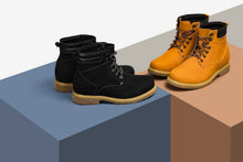 Load image into Gallery viewer, CALTO - K8821 - 3.2 Inches Taller (Nubuck Camel) - Work Style Boot