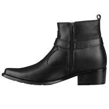 Load image into Gallery viewer, CALTO - T8112 - 3.3 Inches Taller (Black) - Zipper Boots