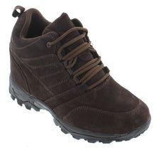 Load image into Gallery viewer, CALTO - H0031 - 4 Inches Taller (Dark Brown) - Hiking Style Boots