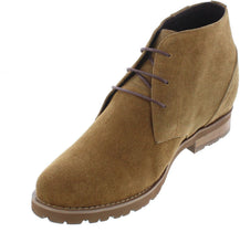 Load image into Gallery viewer, CALTO Brown Nubuck Leather Dress Boots - Three Inches - T65561