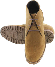 Load image into Gallery viewer, CALTO Brown Nubuck Leather Dress Boots - Three Inches - T65561