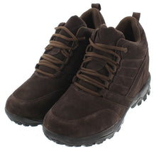 Load image into Gallery viewer, CALTO - H0031 - 4 Inches Taller (Dark Brown) - Hiking Style Boots