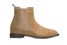 Load image into Gallery viewer, CALTO - K33091 - 2.9 Inches Taller (Khaki Brown) - Suede Chelsea Boot