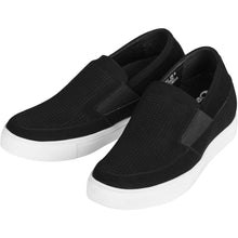 Load image into Gallery viewer, CALTO G63890 3-Inch Taller Lightweight Slip-On Black Sneakers