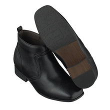 Load image into Gallery viewer, CALTO - G99809 - 3.2 Inches Taller (Black) - Zipper Boots