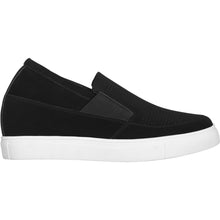 Load image into Gallery viewer, CALTO G63890 3-Inch Taller Lightweight Slip-On Black Sneakers
