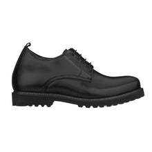 Load image into Gallery viewer, CALTO S9118 - 3" Taller Black Leather Elevator Work Shoes