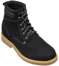 Load image into Gallery viewer, CALTO - K8820 - 3.2 Inches Taller (Nubuck Black) - Work Style Boot