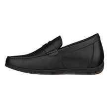 Load image into Gallery viewer, CALTO Black Penny Loafer Elevator Shoes - 2.4 Inches - S1090