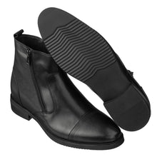 Load image into Gallery viewer, CALTO - S28001 - 3.2 Inches Taller (Black) - Lightweight - Zipper Boots