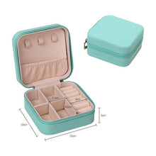 Load image into Gallery viewer, Upgrade Velvet Jewelry Storage Box Necklace Stackable Display Tray Bracelet Earring Organizers Handicrafts Drawer Box Grey Stackable Jewelry Inserts Compartments Velvet Display Storage Box for Necklace
