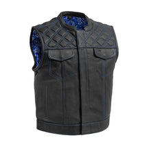 Load image into Gallery viewer, Upside Men's Club Style Leather Vest