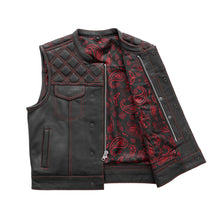 Load image into Gallery viewer, Upside Men's Club Style Leather Vest