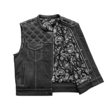 Load image into Gallery viewer, Upside Men's Club Style Leather Vest