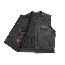 Load image into Gallery viewer, Upside Men's Club Style Leather Vest