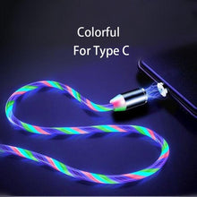 Load image into Gallery viewer, USB Phone Magnet Phone Charger Cord Cable Car Phone Charger Mobile USB Magnetic Cable Micro USB Phones Cable Car Data Line Streamer Data Cable Fast Charging 360 Degree Magnetic USB Magnetic Cable Micro USB Magnet Phone Charger Cord