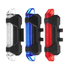 Load image into Gallery viewer, USB Rechargeable Waterproof Mountain Bike Lamp Warning Cycling Taillight Bike LED Headlight Tail Light Ultra Bright Bicycle LED Safety Light Waterproof Cycling Taillight For Electric Scooter