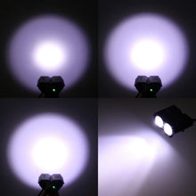 Load image into Gallery viewer, USB Waterproof Bike Light LED Front Bicycle Headlight Dual Lamps Super Bright LED Cycling Bike Light Front Headlight 4 Modes Bikelight Headlamp Rechargeable USB Led Lamp 8000LM