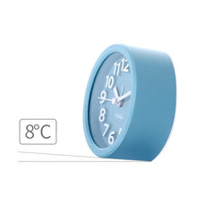 Load image into Gallery viewer, USB/AAA Powered LED Digital Clock Wooden Alarm Clock Table Clock Wooden Digital Alarm Clock with Wireless Charging 3 Alarms LED Display Sound Control and Snooze Dual for Bedroom Bedside Office Voice Control Electronic Clock Desktop Decor