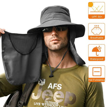 Load image into Gallery viewer, UV Defense Wide Brim Hat for Outdoor Adventures
