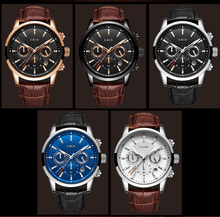 Load image into Gallery viewer, Men's Waterproof Watch With Chronometers Day View Sport Analog Watches Excellent Look Perfect Gift For Him