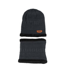 Load image into Gallery viewer, Velvet Cap Parent Child Super Warm Winter Balaclava Beanies Knitted Hat Scarf For Girl Boy Hats Outdoor Sport Warm Beanies Hat For Men Knitted Hats Bandana Hiking Camping Kid Neck Warmer Cap Winter Balaclava Beanies Mother Hat Women Warm Thick Balaclava