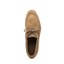 Load image into Gallery viewer, 16-675-TPE VENICE Italian Sueded Goatskin Boat Shoes, Taupe