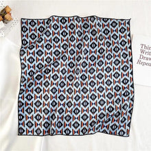 Load image into Gallery viewer, Versatile Square Silk Scarf For Women Fashionable Printed Small Neck Scarfs Office Lady Hair Band Foulard Hand For Female Bandana Shawl
