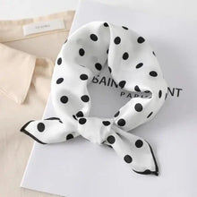 Load image into Gallery viewer, Versatile Square Silk Scarf For Women Fashionable Printed Small Neck Scarfs Office Lady Hair Band Foulard Hand For Female Bandana Shawl