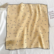 Load image into Gallery viewer, Versatile Square Silk Scarf For Women Fashionable Printed Small Neck Scarfs Office Lady Hair Band Foulard Hand For Female Bandana Shawl