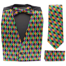 Load image into Gallery viewer, Vittorio Farina Mardi Gras FULL Vest Set