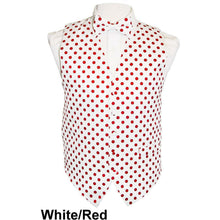 Load image into Gallery viewer, Vittorio Farina Polka Dot Vest Set