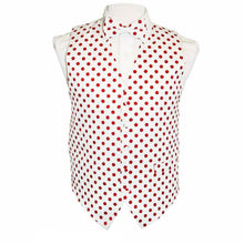 Load image into Gallery viewer, Vittorio Farina Polka Dot Vest Set
