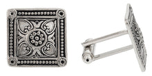 Load image into Gallery viewer, Victorian Square Cufflinks