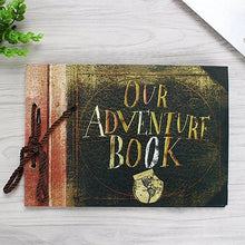 Load image into Gallery viewer, Vintage 20 Pcs 40 Pages Kraft Paper Sheets Card Our My Adventure Book Album Handmade DIY Photo Scrapbook Photo Album Gifts For Scrape book Lovers